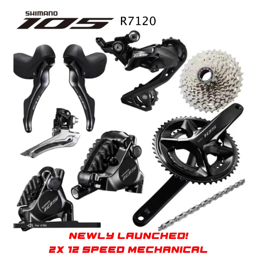 Shimano 105 groupset sales installation