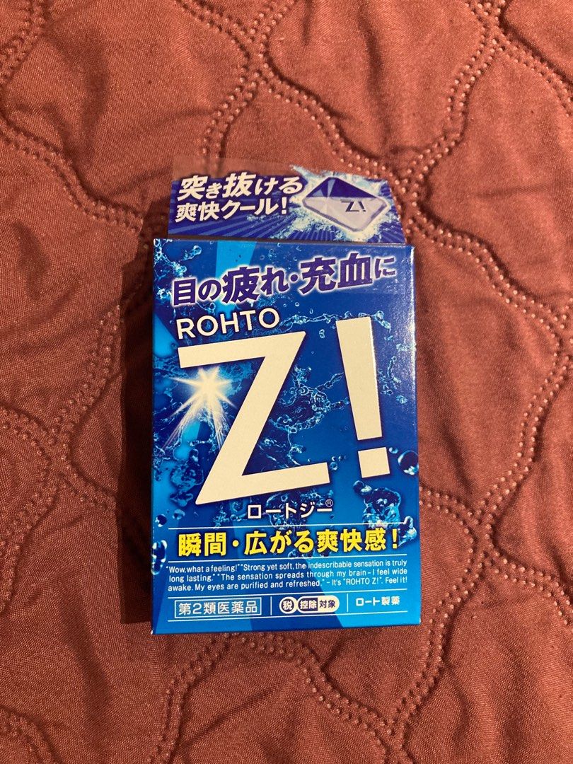 Japan Rohto Z! Eye Drops, Beauty & Personal Care, Vision Care on Carousell