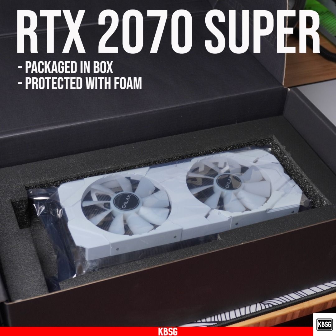 RTX 2070 Super GALAX White 8GB Vram GDDR6