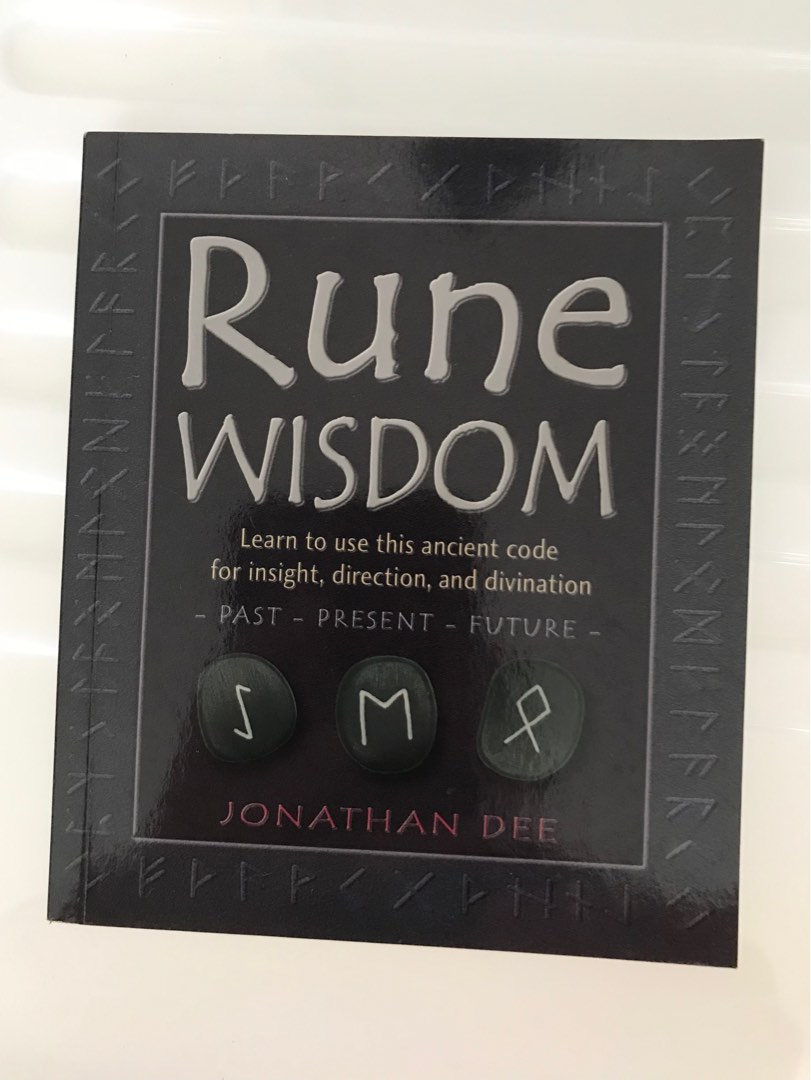 Rune Wisdom Book Jonathan Dee on Carousell