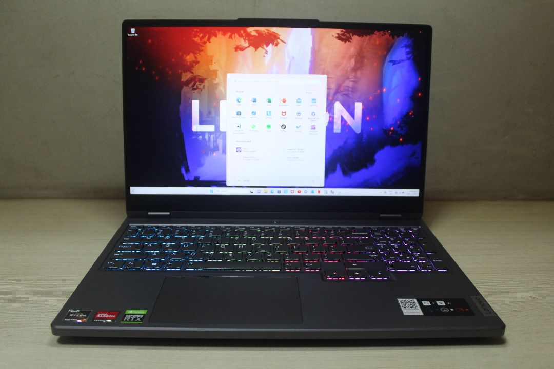 Ryzen 7 RTX3060 Lenovo Legion 5 165hz 6800h Ram 16gb ssd 1tb