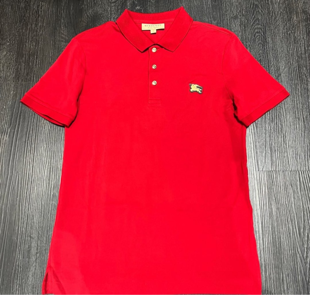 Burberry polo mens sale discount