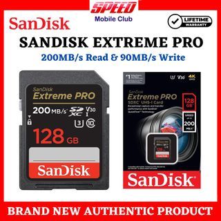 DJI Osmo Pocket 3 + SanDisk micro SDXC Extreme Pro 64GB 200MB/s V30