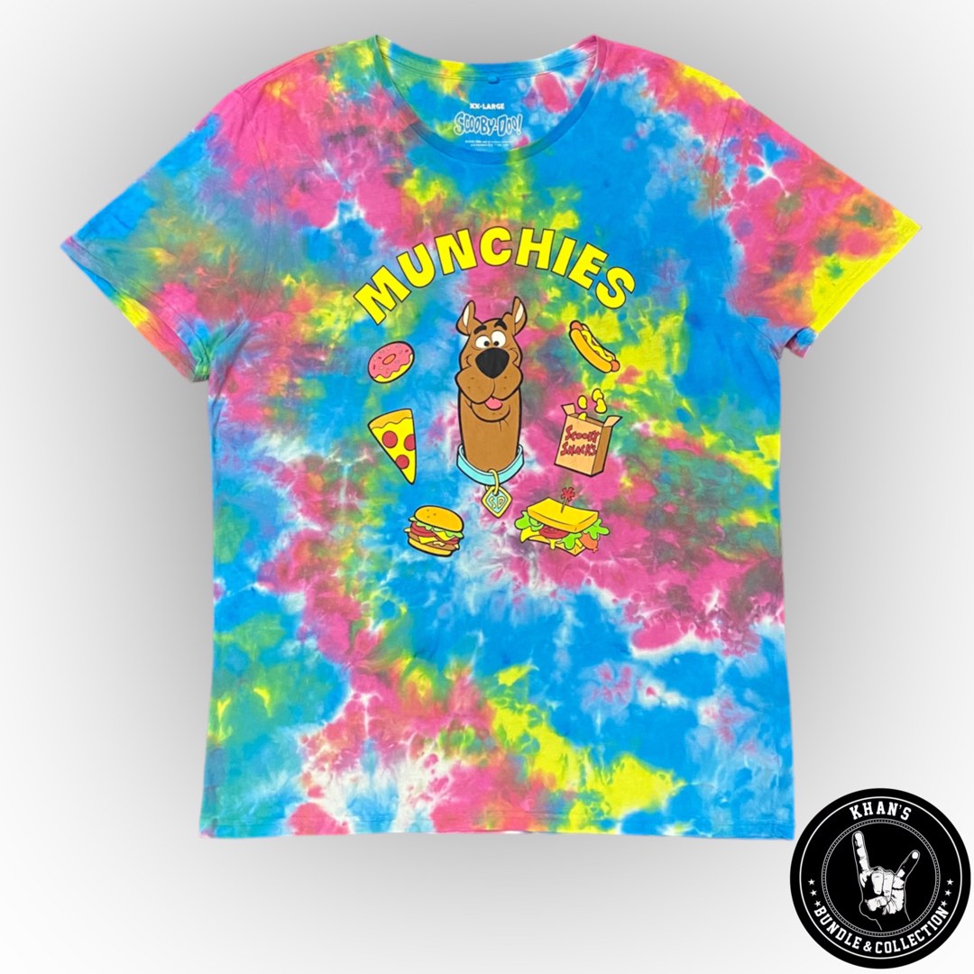 Scooby Doo Tie-Dye, Men's Fashion, Tops & Sets, Tshirts & Polo Shirts on Carousell
