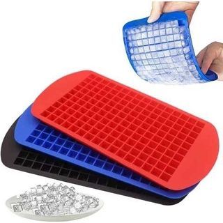 2021 6 Cavity Big Ice Mold Giant Square Large Silicone Ice Cube Trays Mold  with Plastic Lid - China Ice Cube Tray and Silicone Ice Cube Trays price