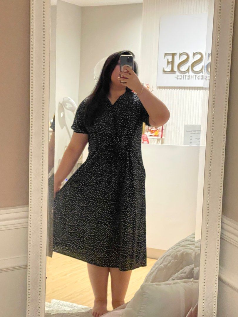 Polka dot sales dress size 22