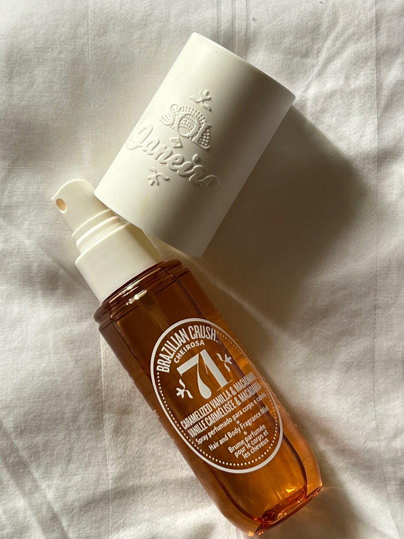 Sol de Janeiro 71 Perfume Mist Caramelized Vanilla & Macadamia, Beauty & Personal Care