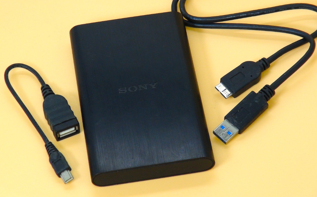 SONY 1TB 2.5" USB 3.0 Portable External Hard Drive, HDE1, Computers