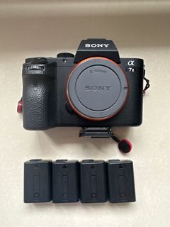 Sony A7ii Body (Low Shutter Count w/ 4 Batteries)