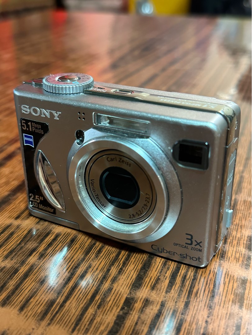 Sony Cyber shot DSCW5 CCD機 Y2K, 攝影器材, 相機 Carousell