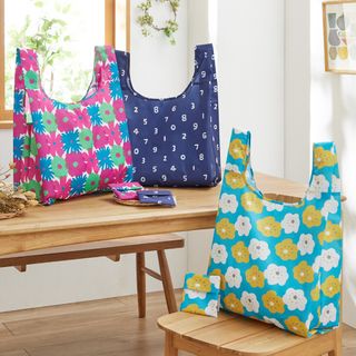 (代購)日本SOU SOU 大尺碼容量摺疊式輕便環保購物袋 Large Size Foldable Tote Eco Bag (全7款可選)64195649947650110