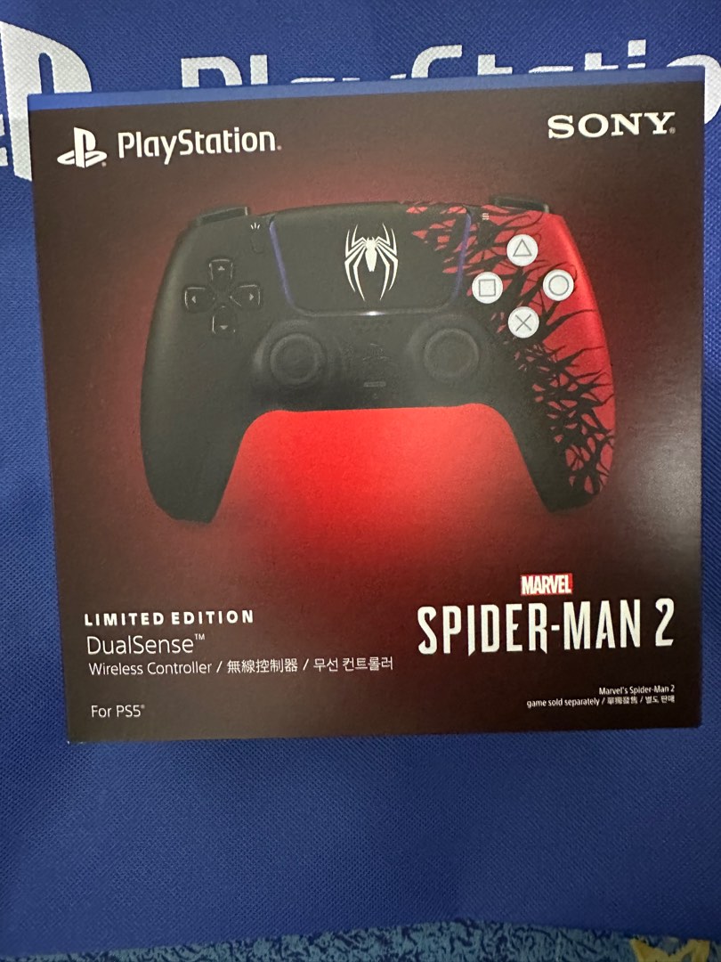 PS5 DualSense Wireless Controller – Marvel's Spider-Man 2 Limited Edition 