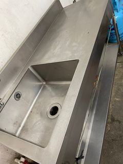 Stainless tables, griller and other restaurant needs