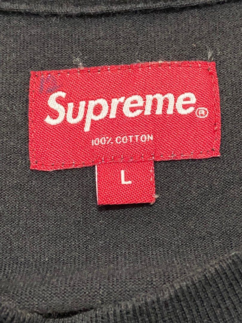 Supreme first and best tee black top