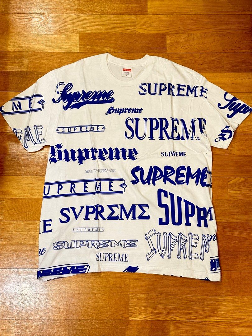 Supreme Multi Logo Tee 白 M シュプリーム マルチ ロゴ 2020fw 20fw 20aw マルチロゴ Tシャツ ホワイト 新作 Supreme Logo | マルチロゴ Tシャツ Parallel