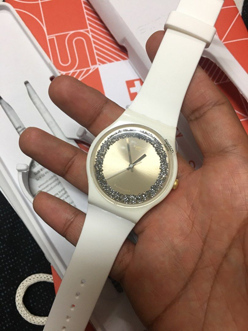 Reloj swatch swarovski best sale