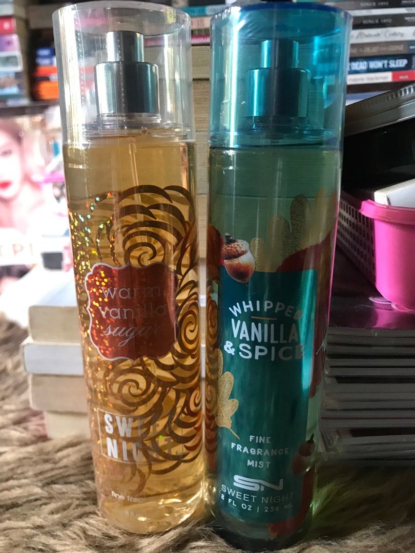 Whipped vanilla and best sale spice body spray