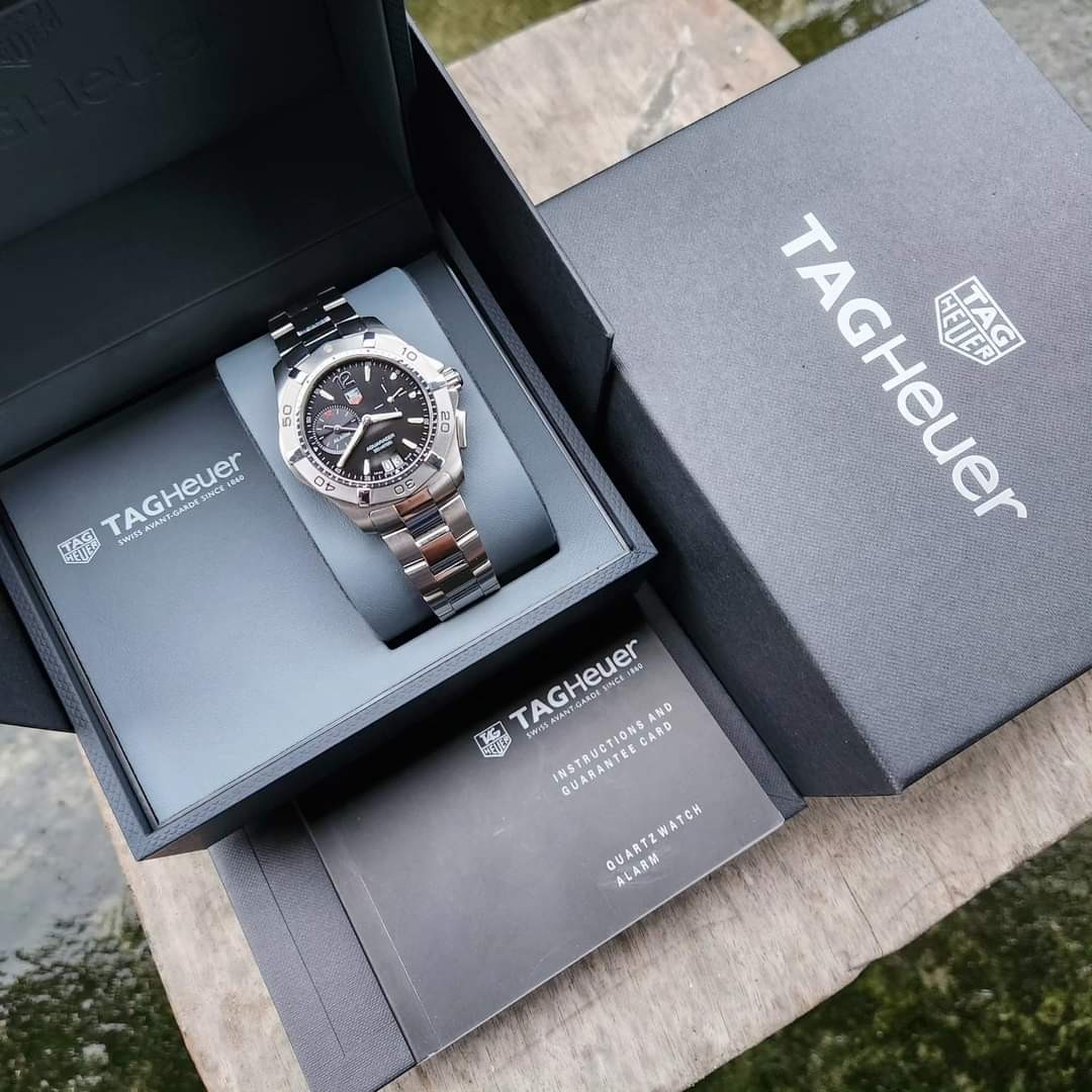 Tag heuer hotsell aquaracer alarm instructions