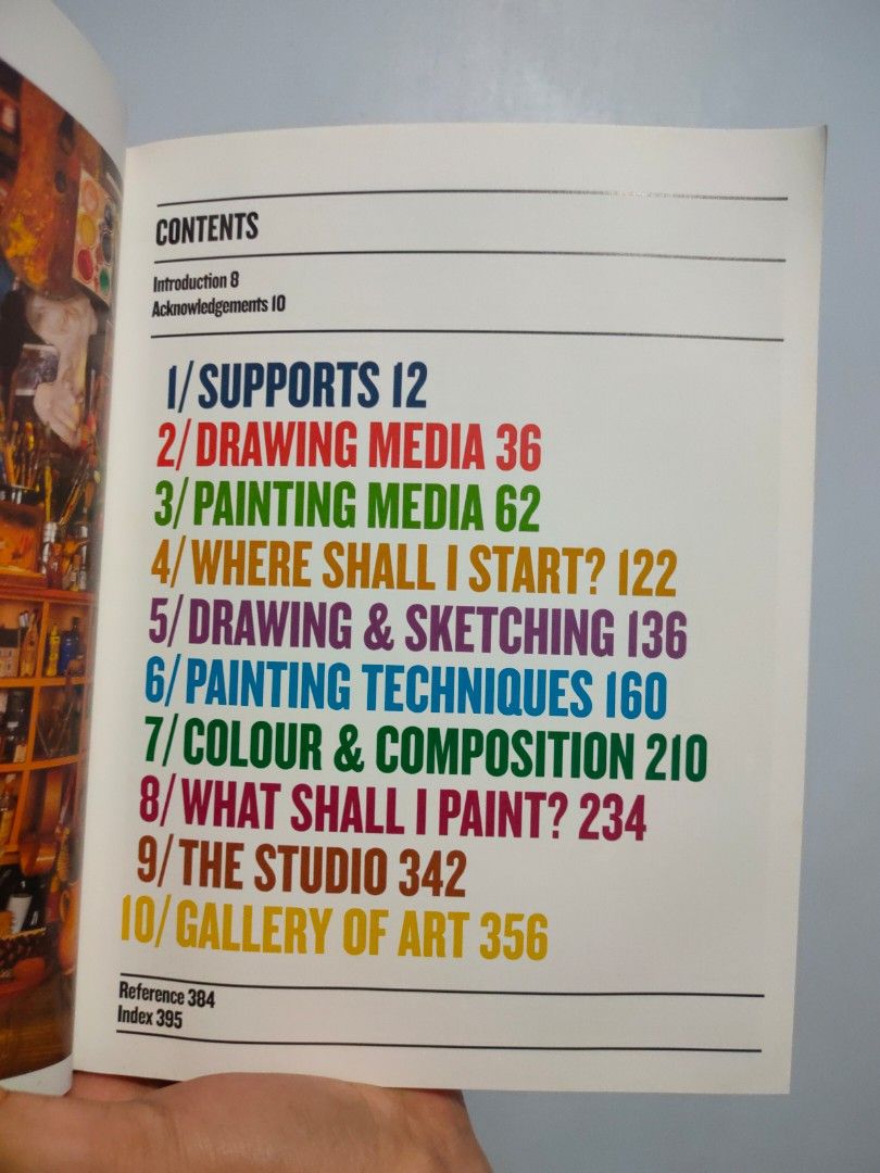 Artist's Manual: Complete Guide To Painting & Drawing Materials & Techniques By Angela Gair