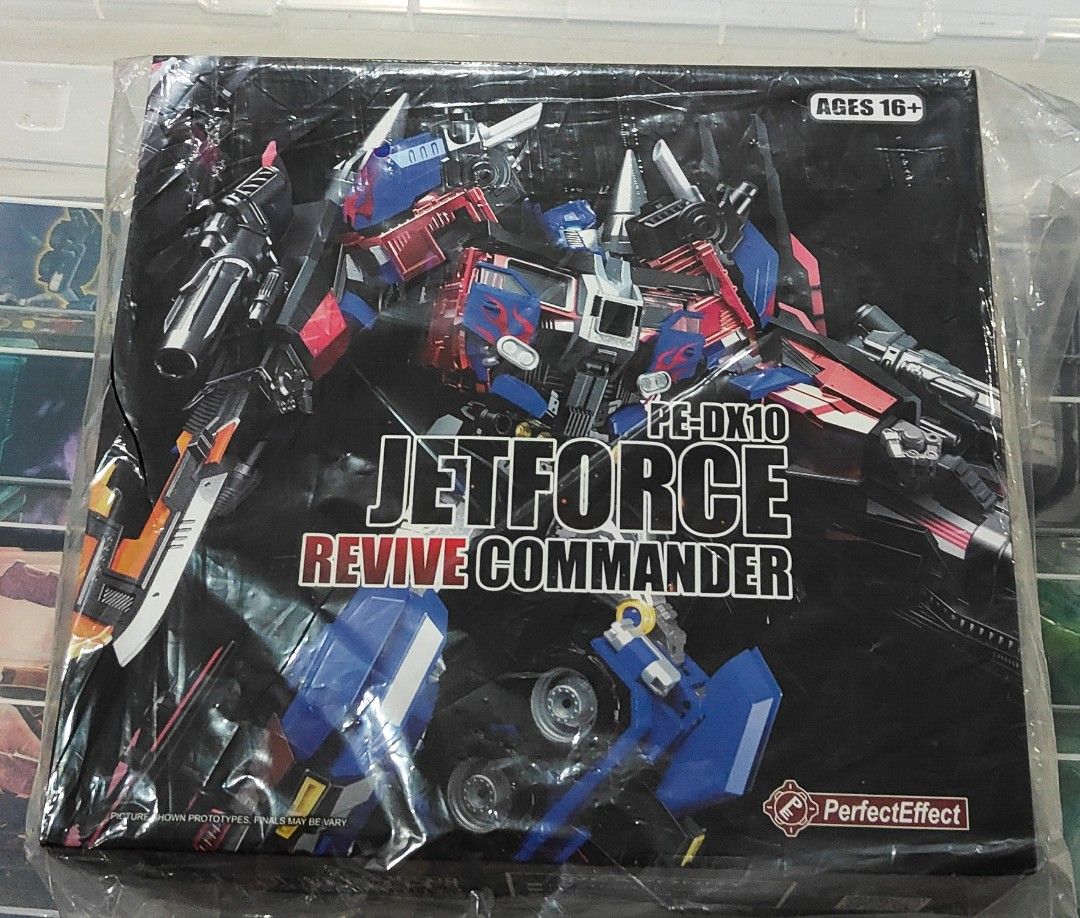 Third Party Transformers PE-DX10 Perfect Effect Jetforce Revive Commander  (Optimus Prime)