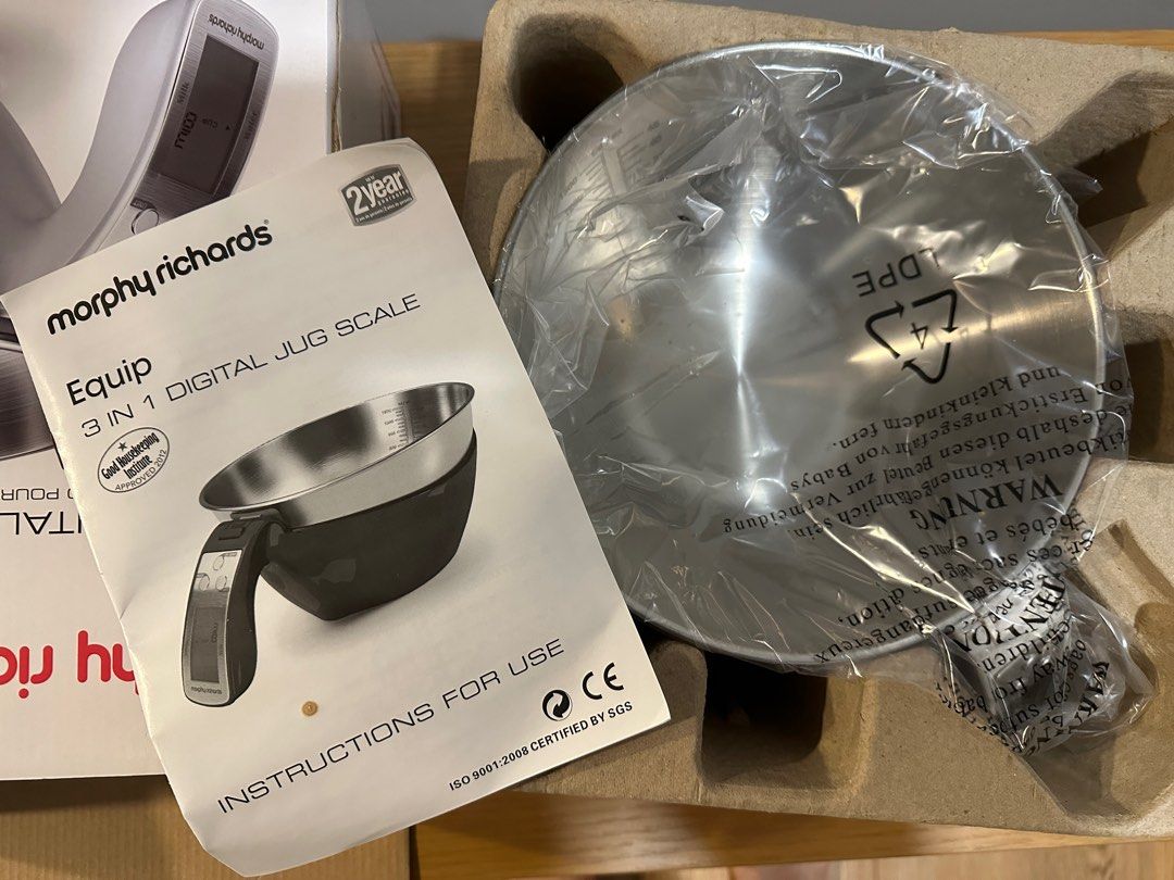 Morphy richards jug scale sale