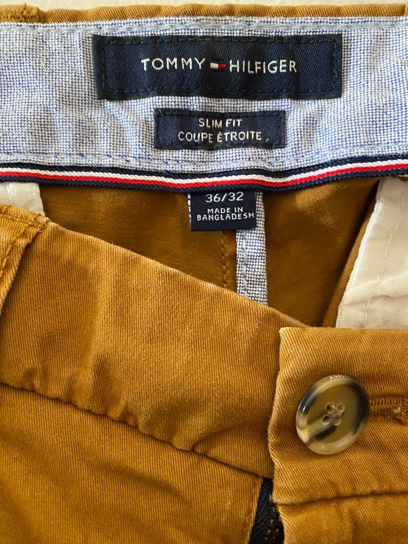 Tommy hilfiger chino slim fit coupe etroite discount