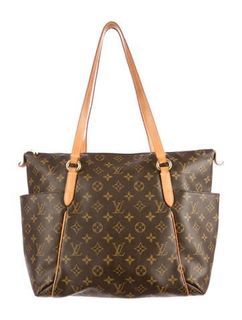 Used 2014 Louis Vuitton TOTALLY PM NM MONOGRAM zip top purse Receipt box  M41016