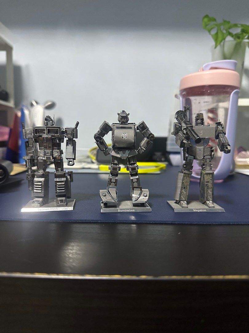 Transformers metal figurine