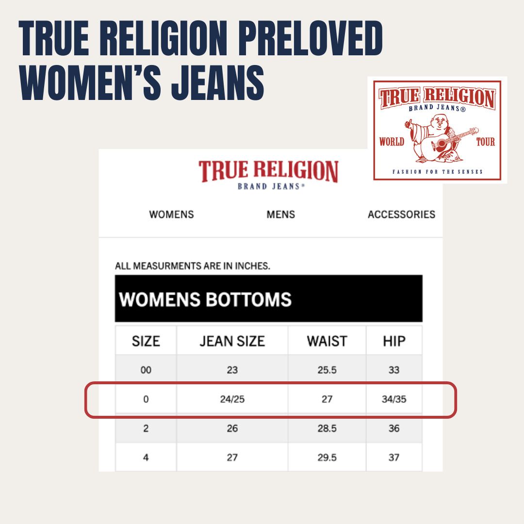 TRUE RELIGION Joey Women s Jeans Size 25 Medium Wash Distressed Style 503 Low Rise Flare Jean