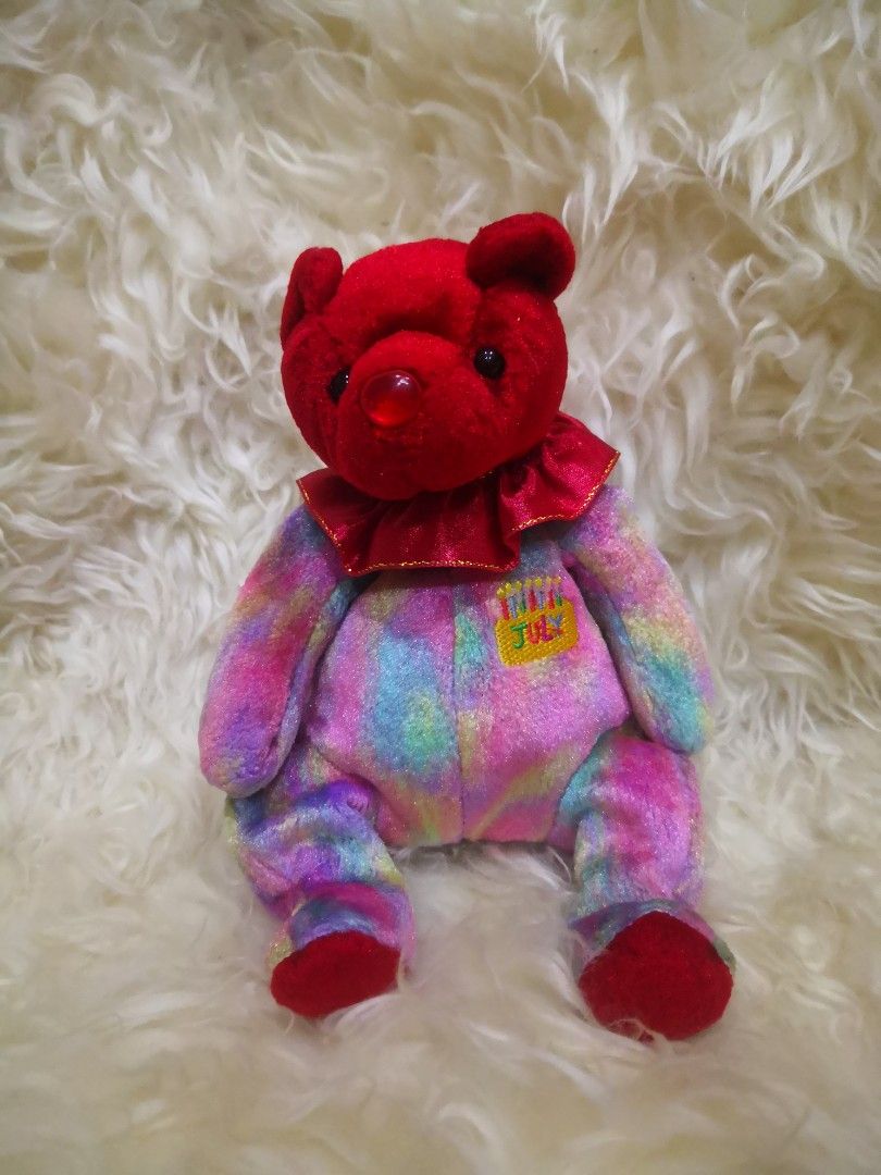 Ty beanie baby july birthday list hot sale