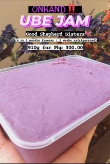 UBE JAM manufactured by Bahay Pastulan, Good Shepherd Sisters