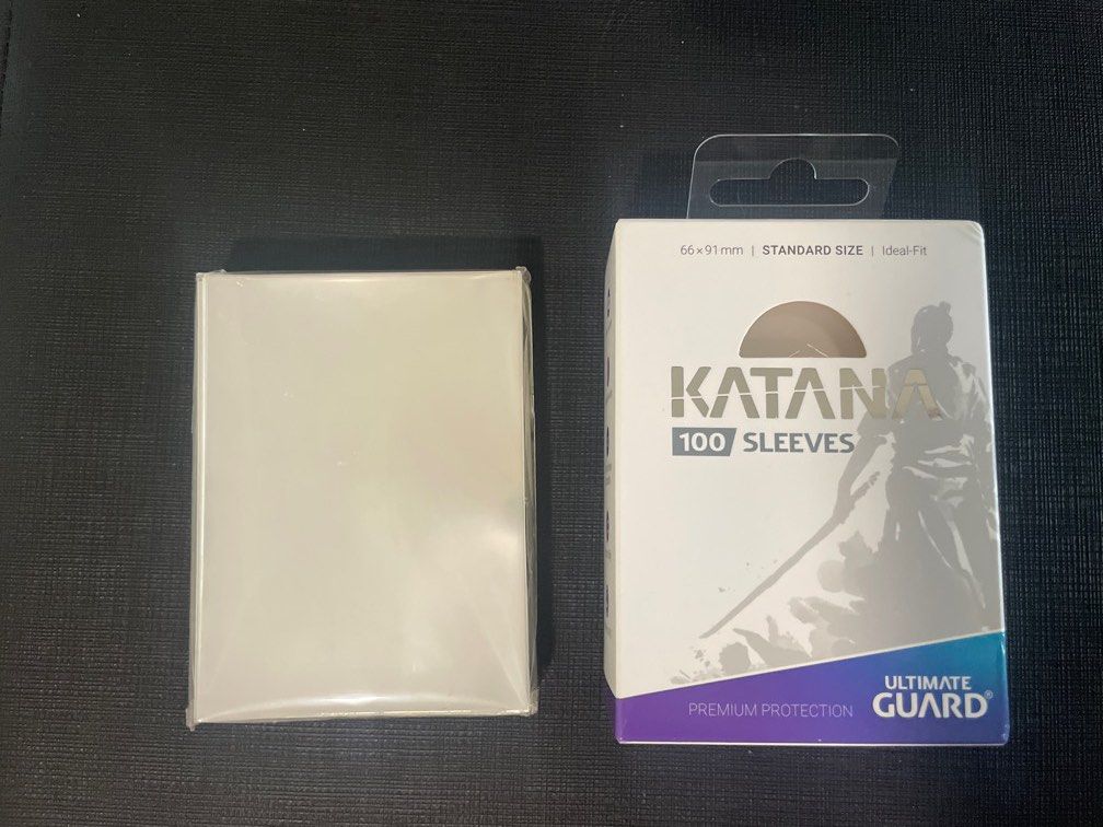100 Ultimate Guard Katana Sleeves Standard Card Deck Protectors