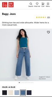 Uniqlo Kid's Baggy Jeans