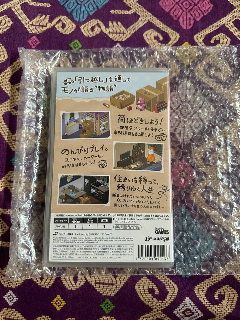 Unpacking Nintendo Switch Game, Hobbies & Toys, Toys & Games on Carousell