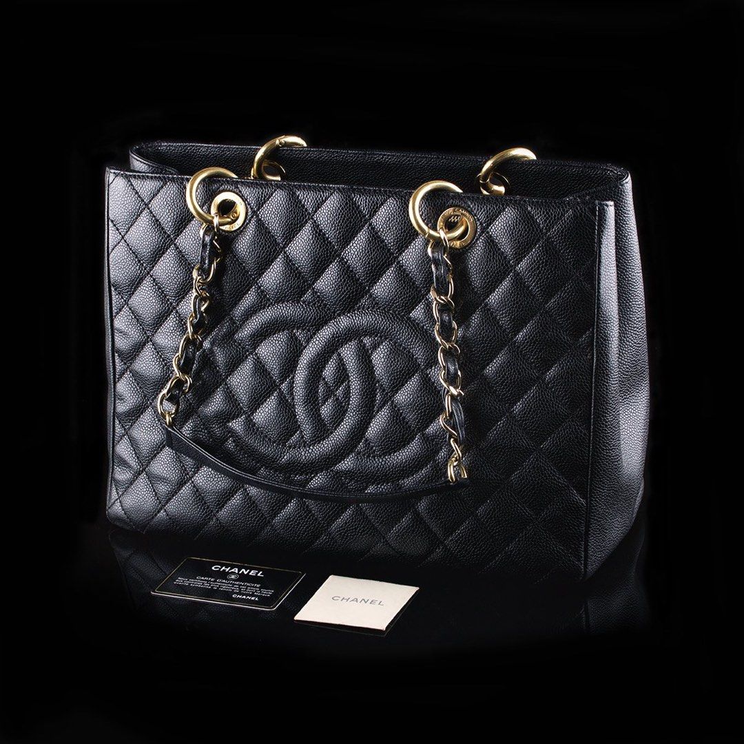 Chanel GST Caviar Tote Bag GHW, Luxury, Bags & Wallets on Carousell