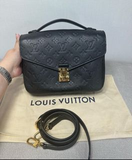 LV Pochette Metis Empreinte Creme, Luxury, Bags & Wallets on Carousell