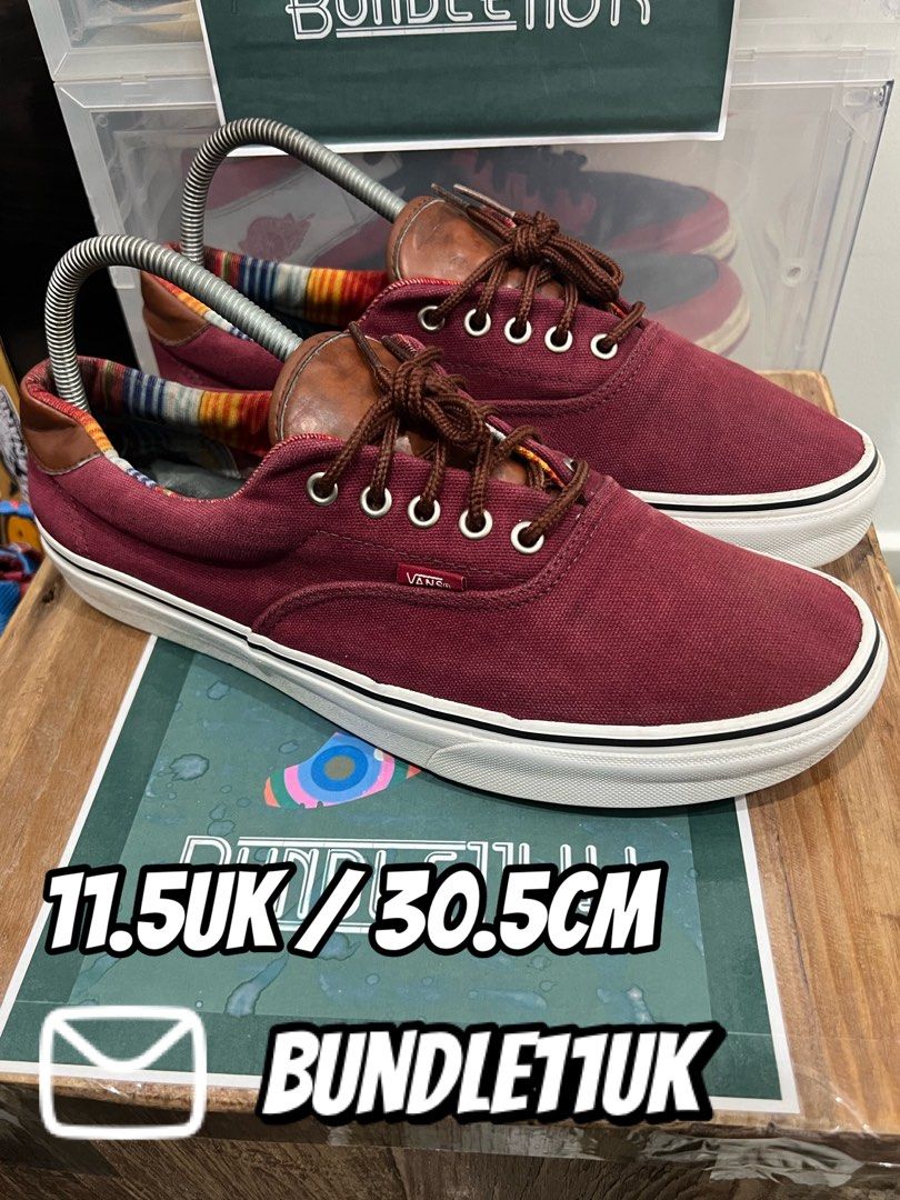 Vans red casual shoes sales
