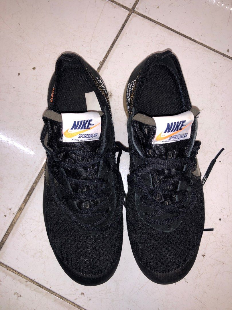 Fake vapormax discount off white black