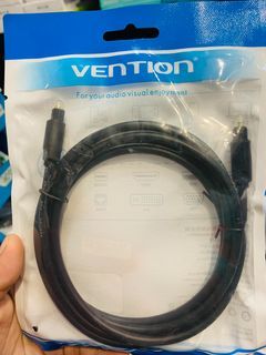 Vention 2M Optical Fiber Audio Cable Black BAEBH