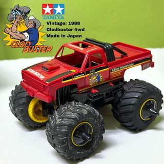 Vintage 1988 Tamiya Clodbuster 4wd