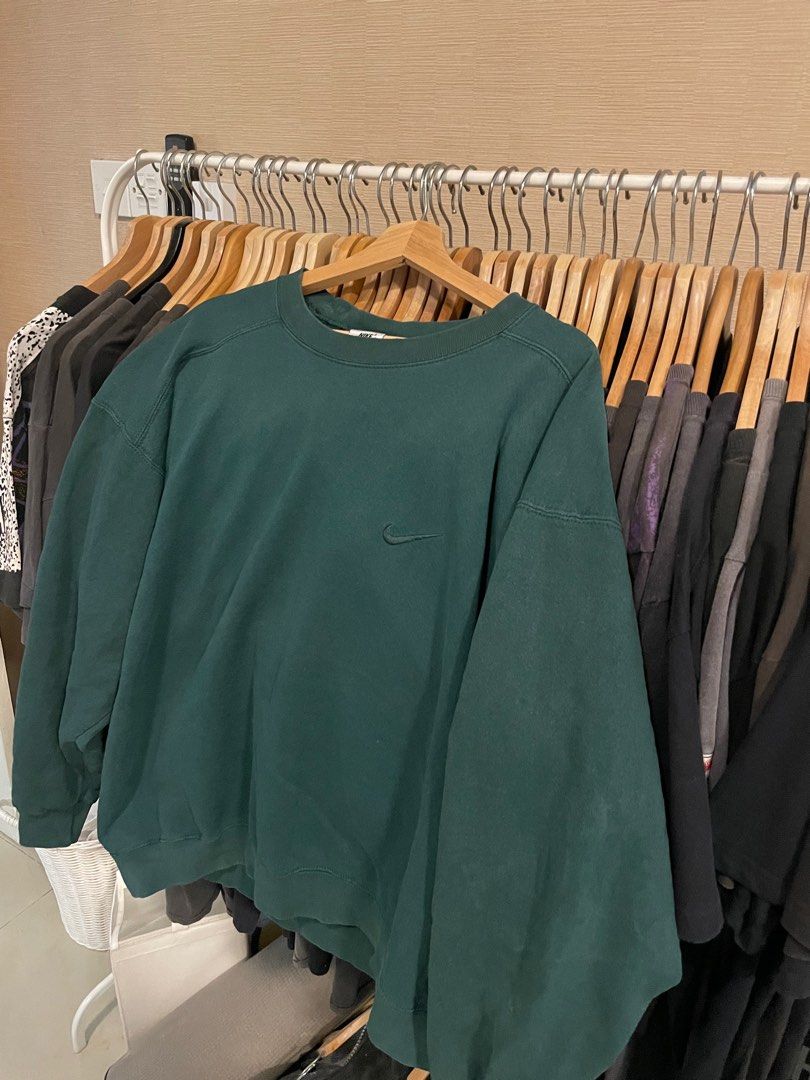 forest green nike sweater