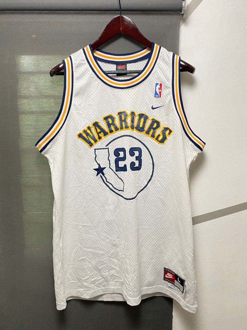 VINTAGE 2001 GOLDEN STATE WORRIORS NBA JERSEY Men s Fashion Tops