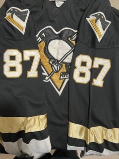 Vtg Very Rare NHL Chicago Blackhawks Gold Starter Hockey Jersey. Mens  Large.