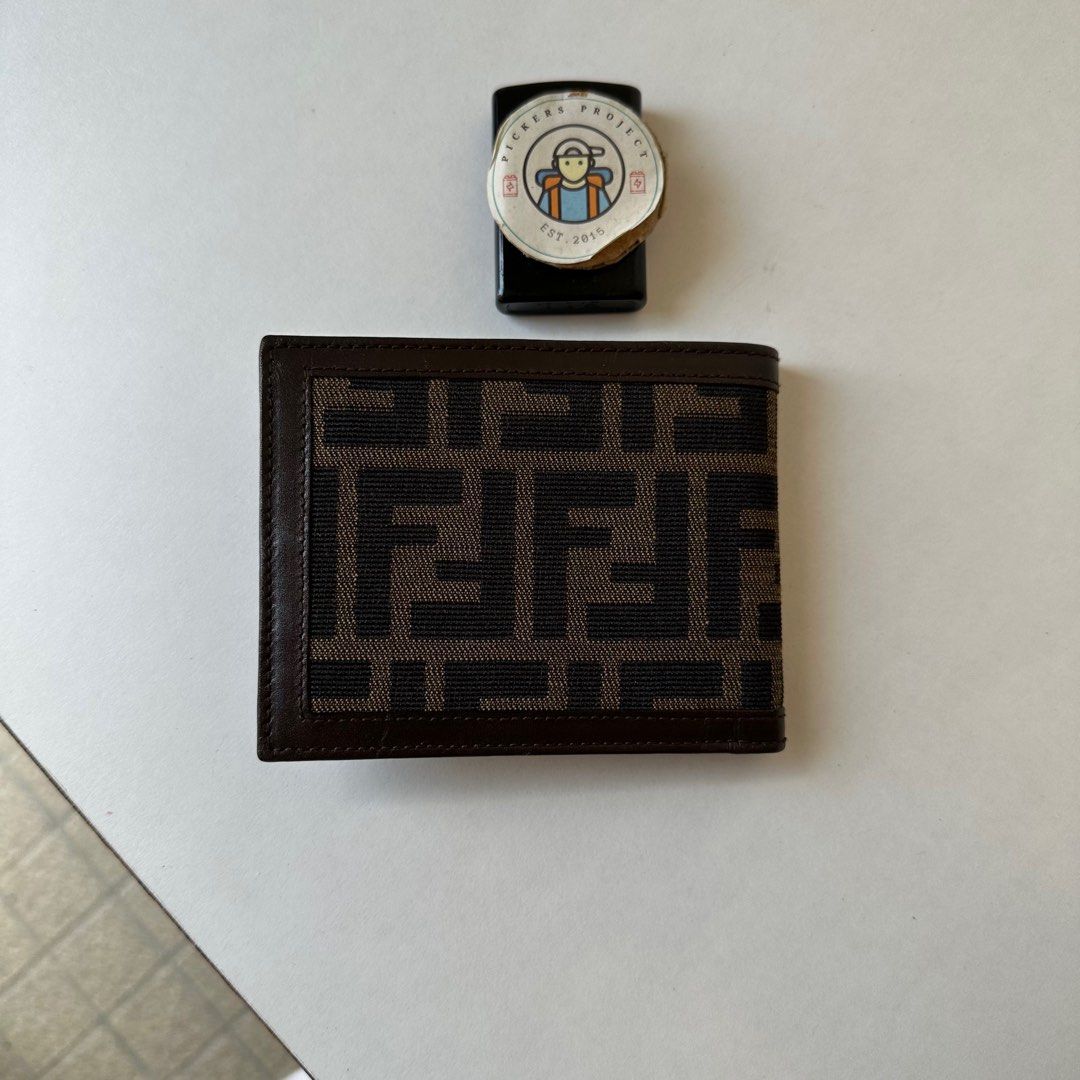 Fendi top billfold wallet