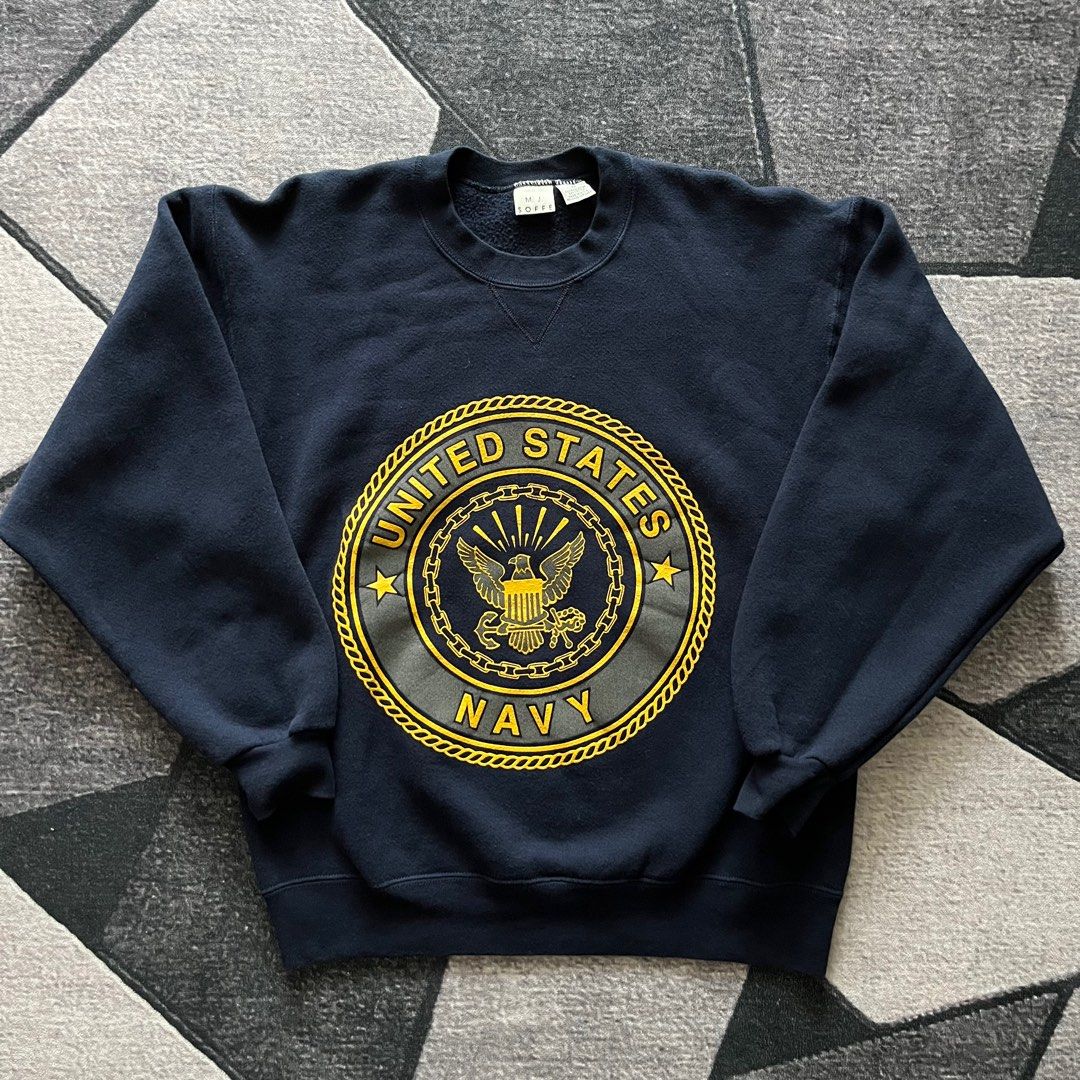 Vintage us sales navy sweatshirt