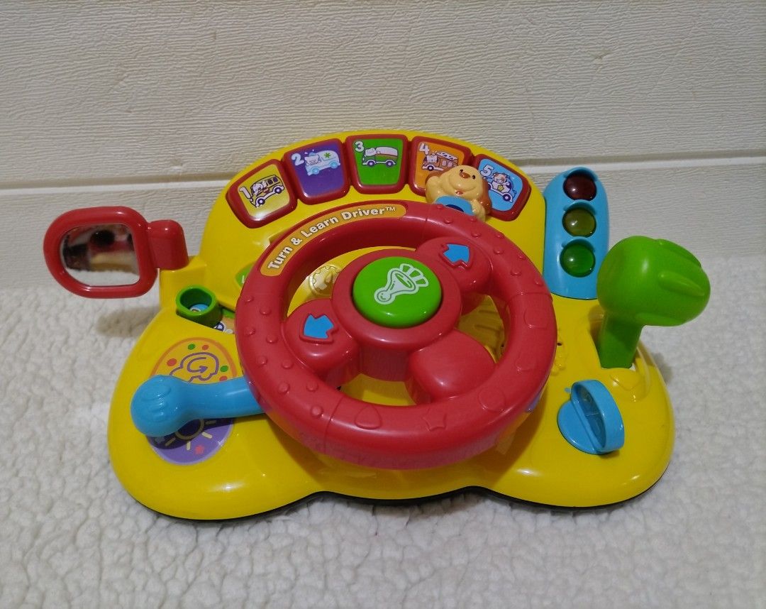 Vtech turn and learn driver hobbies toys toys games on carousell