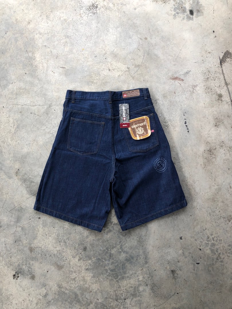 VTG NOS ELEMENT SKATEBOARDING BAGGY JORTS, Men's Fashion, Bottoms