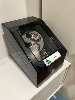Watch box with key