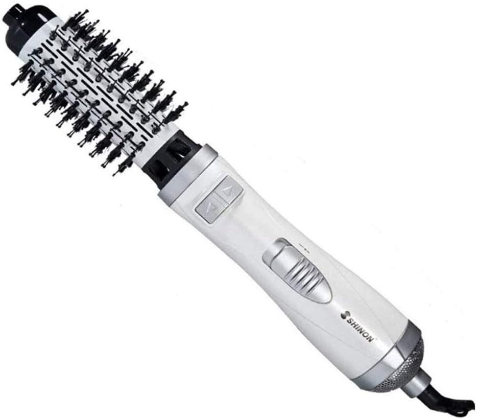 Electric rotating shop hair brush