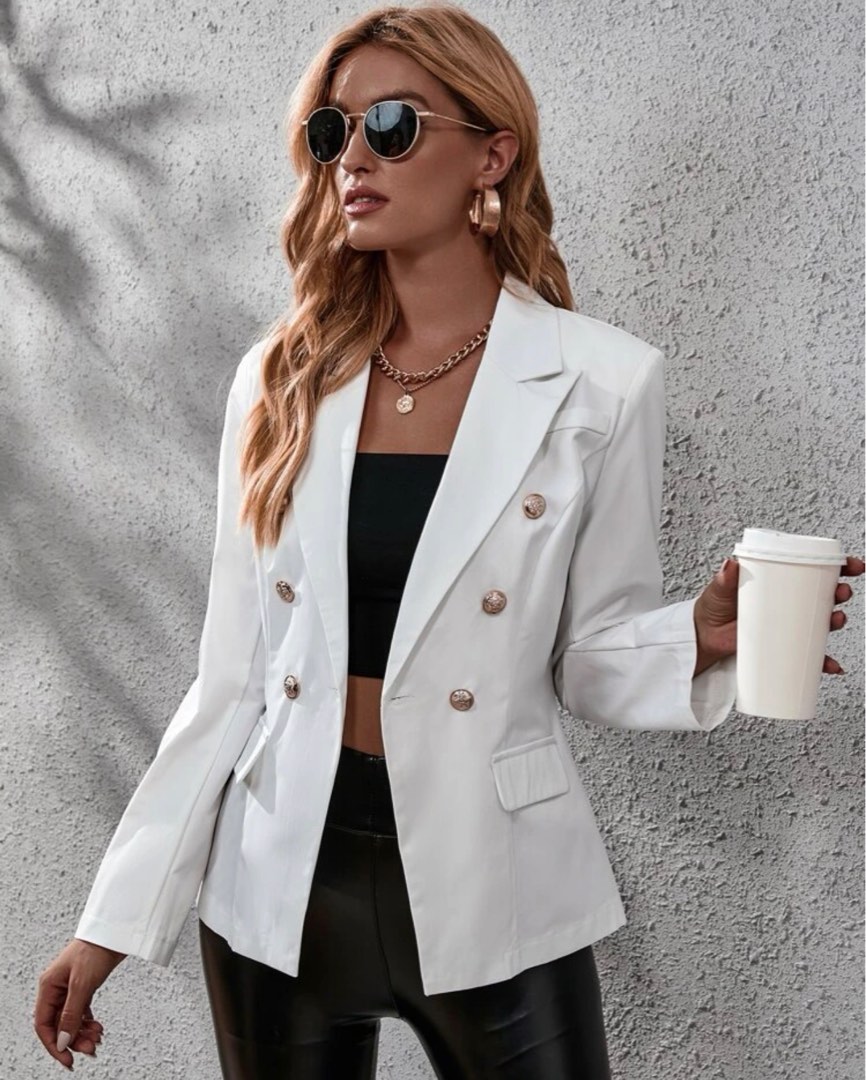 white blazer womens